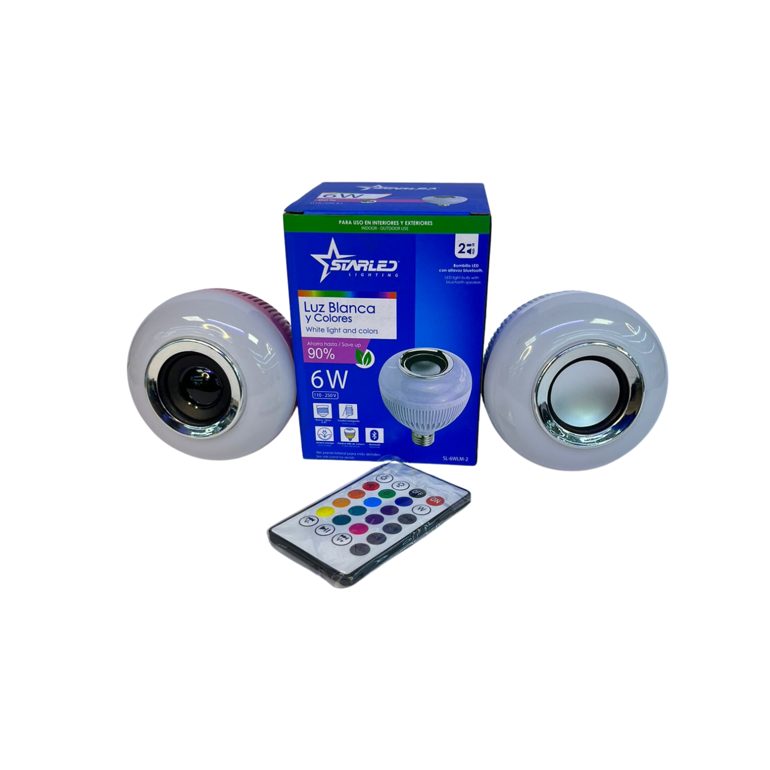 BOMBILLO BLUETOOTH STARLED 6W BOMBILLO BLUETOOTH STARLED 6W